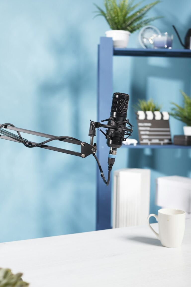 Professional microphone for podcast