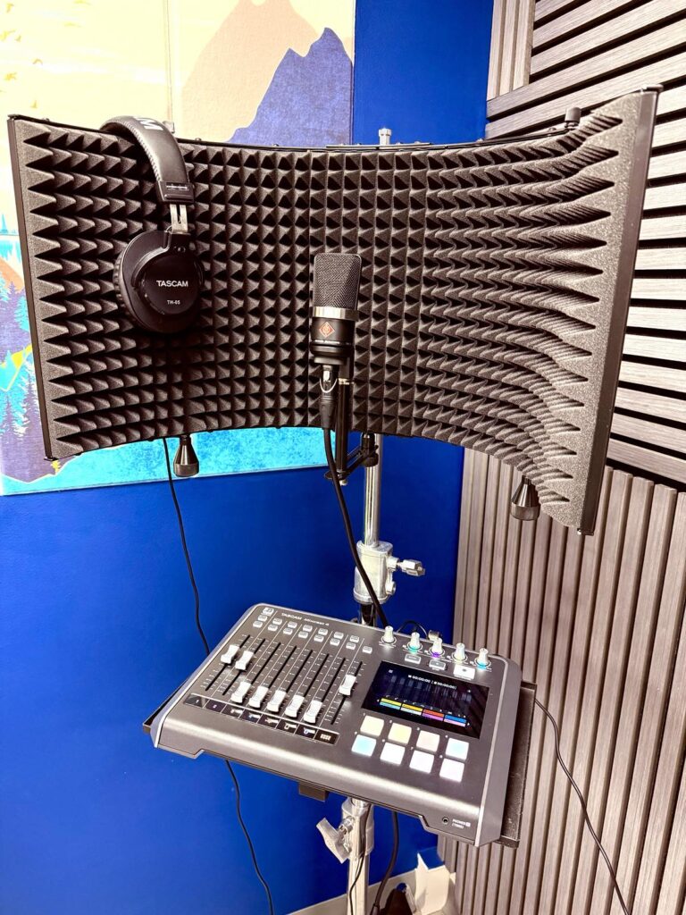 voice over and narration studio, baker peak media